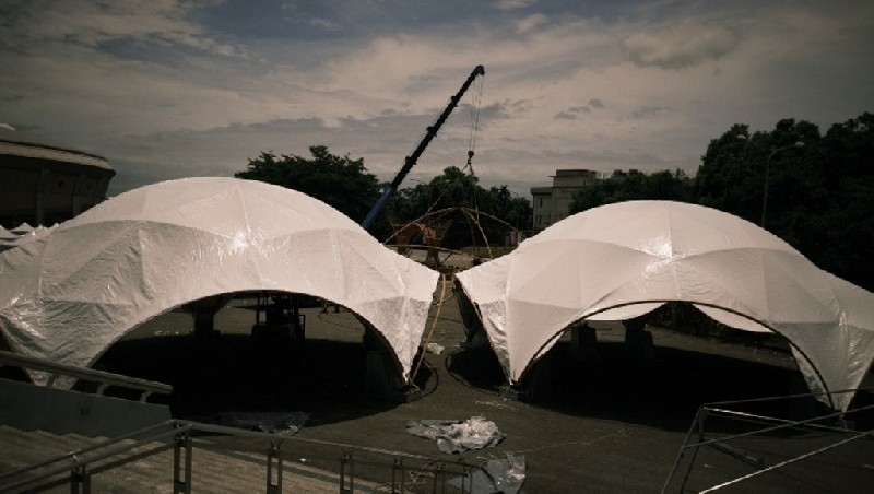 花瓣蒼芎帳(圓頂)